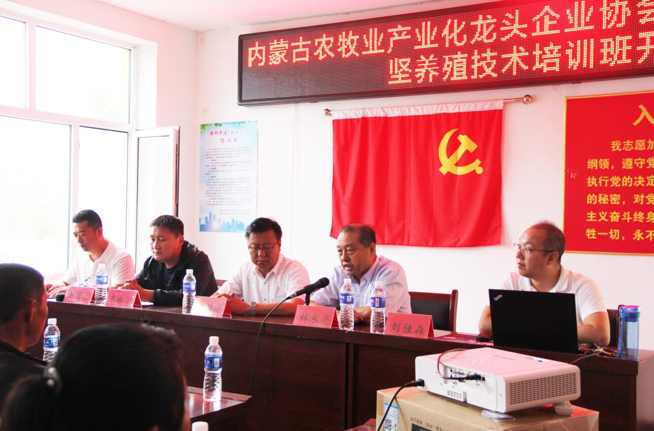 参与打赢脱贫攻坚战产业扶贫公益培训在内蒙古赤峰市宁城县大黑石村举办